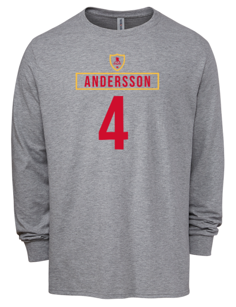 Home Jersey rasmus andersson Men's Premium Blend Long Sleeve-T-Shirt | Swagsta