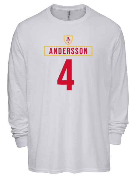 Home Jersey rasmus andersson Men's Premium Blend Long Sleeve-T-Shirt | Swagsta