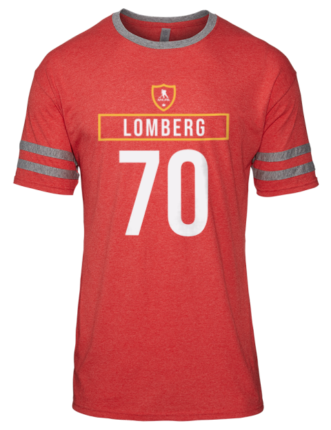 Away Jersey ryan lomberg Men's Tri-Blend T-Shirt | Swagsta