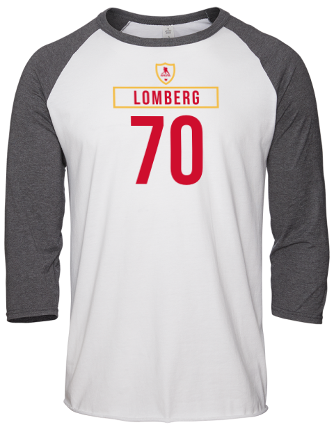 Home Jersey ryan lomberg Unisex Premium Three-Quarter Raglan T-Shirt | Swagsta