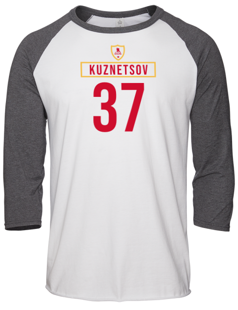Home Jersey yan kuznetsov Unisex Premium Three-Quarter Raglan T-Shirt | Swagsta