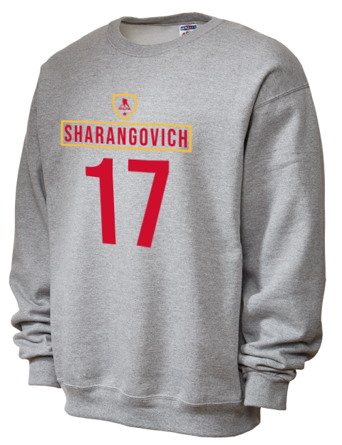 Home Jersey yegor sharangovich Unisex Crewneck Sweatshirt | Swagsta