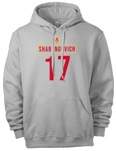 Home Jersey yegor sharangovich Eco Premium Unisex Hooded Sweatshirt | Swagsta
