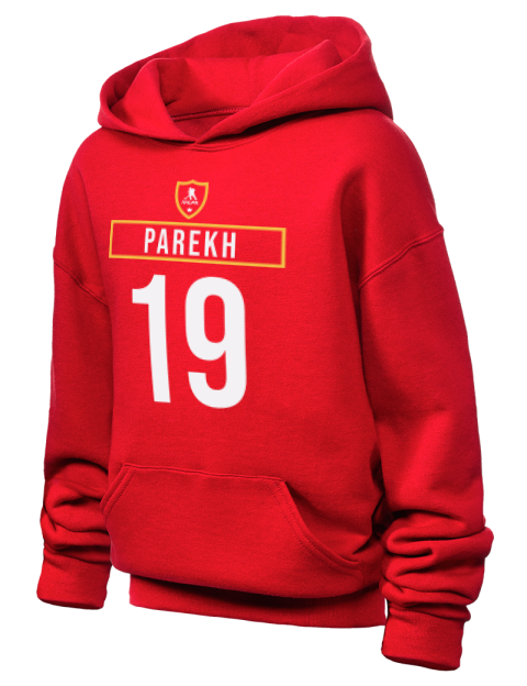 Away Jersey zayne parekh Youth Hooded Sweatshirt | Swagsta