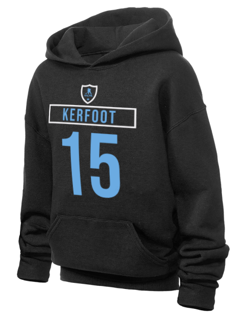Away Jersey Alexander Kerfoot Youth Hooded Sweatshirt | Swagsta