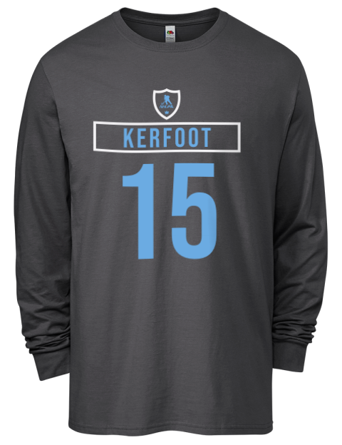 Away Jersey Alexander Kerfoot Men's Long-Sleeve T-Shirt | Swagsta