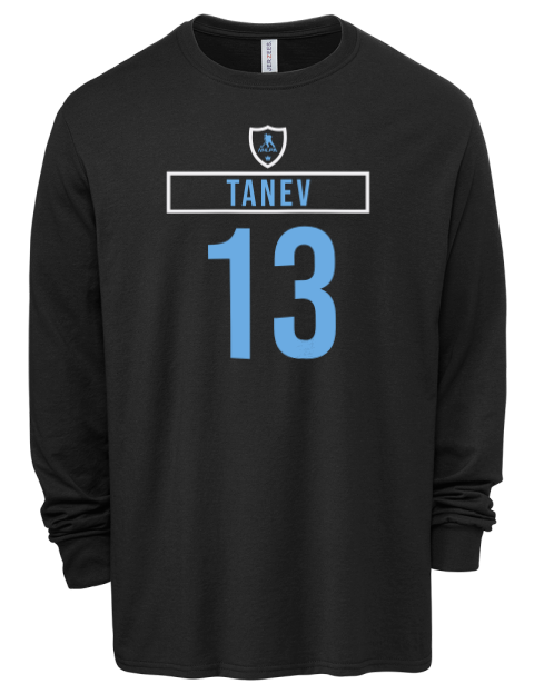 Away Jersey Brandon Tanev Men's Premium Blend Long Sleeve-T-Shirt | Swagsta