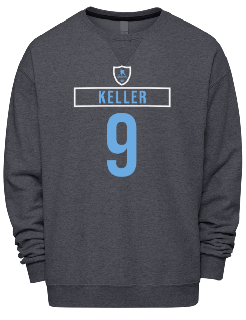 Away Jersey Clayton Keller Premium Unisex Crewneck Sweatshirt | Swagsta