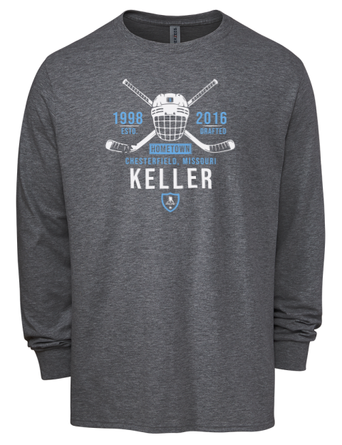 Heritage Clayton Keller Men's Premium Blend Long Sleeve-T-Shirt | Swagsta