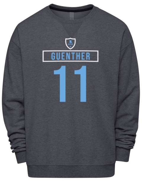 Away Jersey Dylan Guenther Premium Unisex Crewneck Sweatshirt | Swagsta