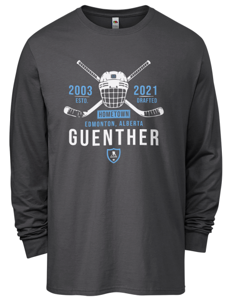 Heritage Dylan Guenther Men's Long-Sleeve T-Shirt | Swagsta