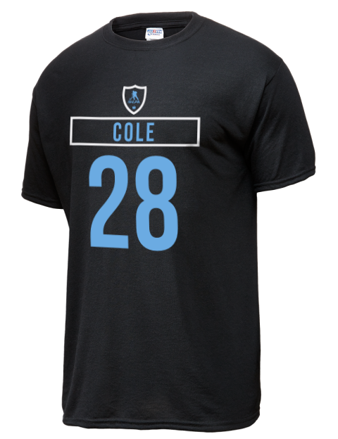 Away Jersey Ian Cole Dri-Power Unisex T-Shirt | Swagsta