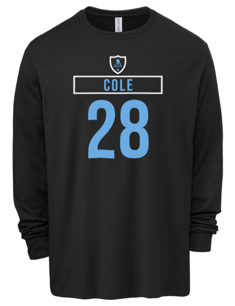 Away Jersey Ian Cole Men's Premium Blend Long Sleeve-T-Shirt | Swagsta