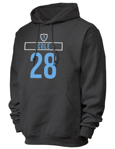 Away Jersey Ian Cole Unisex Hooded Sweatshirt | Swagsta