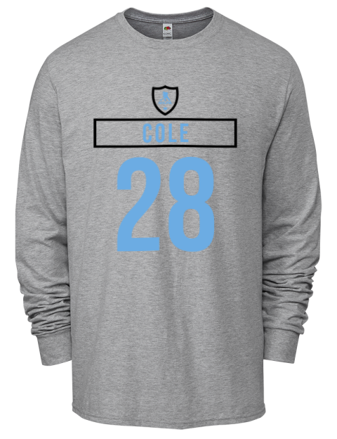 Home Jersey Ian Cole Men's Long-Sleeve T-Shirt | Swagsta