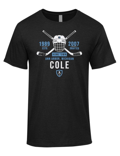 Heritage Ian Cole Premium Ring-Spun Cotton Unisex T-Shirt | Swagsta