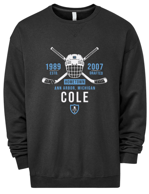 Heritage Ian Cole Premium Unisex Crewneck Sweatshirt | Swagsta