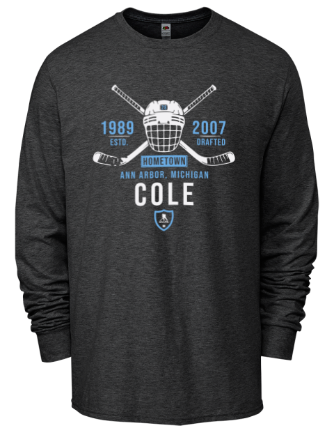 Heritage Ian Cole Men's Long-Sleeve T-Shirt | Swagsta