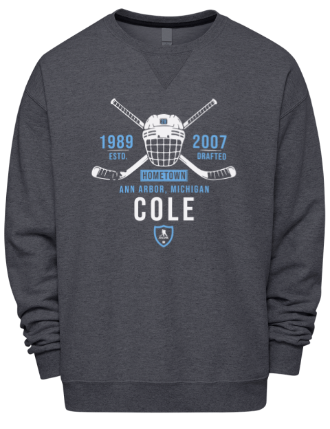 Heritage Ian Cole Premium Unisex Crewneck Sweatshirt | Swagsta