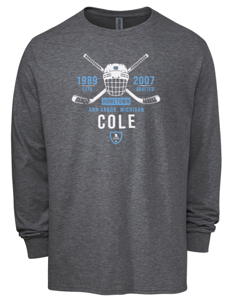 Heritage Ian Cole Men's Premium Blend Long Sleeve-T-Shirt | Swagsta