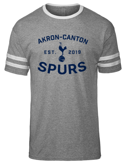 Fan Wear Akron Canton Spurs Men's Tri-Blend T-Shirt | Swagsta