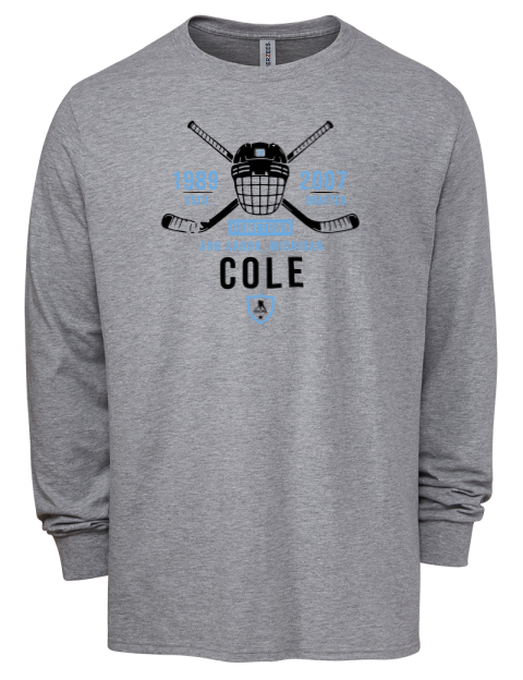 Classic Heritage Ian Cole Men's Premium Blend Long Sleeve-T-Shirt | Swagsta