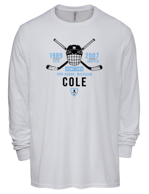 Classic Heritage Ian Cole Men's Premium Blend Long Sleeve-T-Shirt | Swagsta