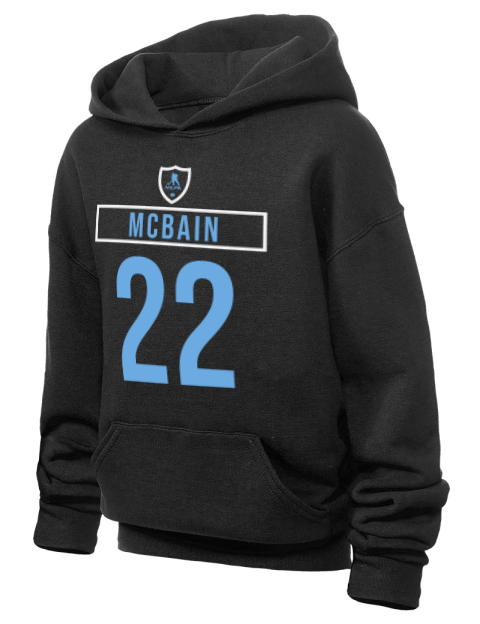 Away Jersey Jack Mcbain Youth Hooded Sweatshirt | Swagsta