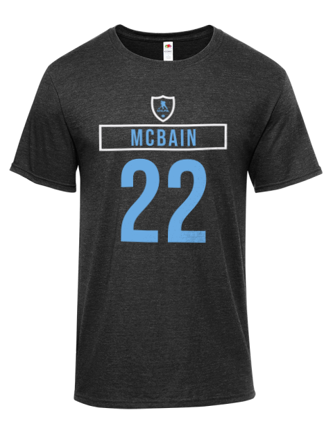 Away Jersey Jack Mcbain Iconic Men's T-Shirt | Swagsta