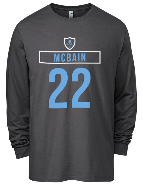 Away Jersey Jack Mcbain Men's Long-Sleeve T-Shirt | Swagsta