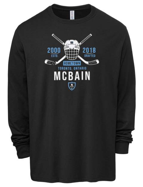 Heritage Jack Mcbain Men's Premium Blend Long Sleeve-T-Shirt | Swagsta