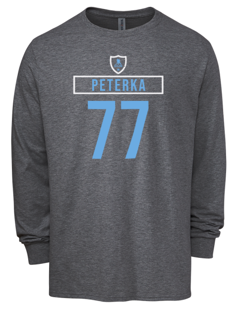 Away Jersey jj peterka Men's Premium Blend Long Sleeve-T-Shirt | Swagsta