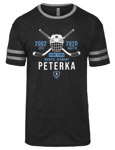 Heritage jj peterka Men's Tri-Blend T-Shirt | Swagsta
