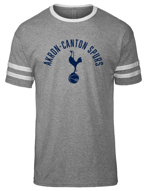 Classic Akron Canton Spurs Men's Tri-Blend T-Shirt | Swagsta