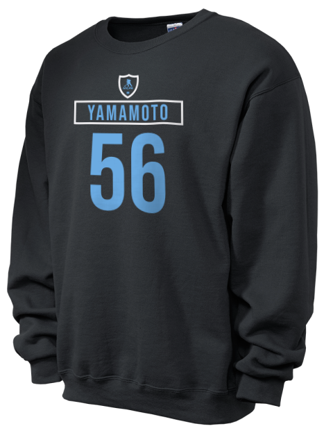 Away Jersey kailer yamamoto Unisex Crewneck Sweatshirt | Swagsta