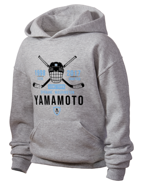 Classic Heritage kailer yamamoto Youth Hooded Sweatshirt | Swagsta