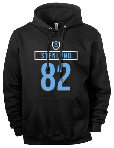 Away Jersey kevin stenlund Eco Premium Unisex Hooded Sweatshirt | Swagsta