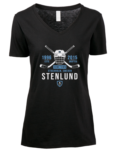 Heritage kevin stenlund Premium Ladies V-Neck T-Shirt | Swagsta