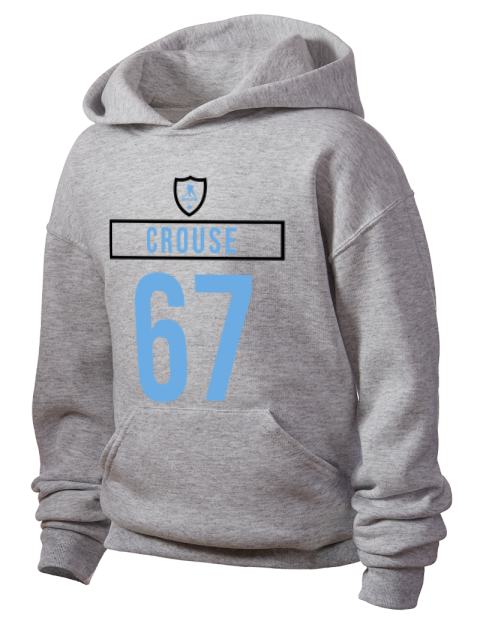 Home Jersey lawson crouse Youth Hooded Sweatshirt | Swagsta