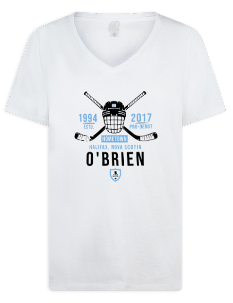 Classic Heritage liam obrien Premium Ladies V-Neck T-Shirt | Swagsta