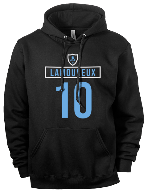 Away Jersey maveric lamoureux Eco Premium Unisex Hooded Sweatshirt | Swagsta