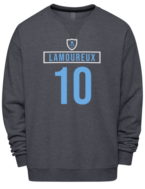 Away Jersey maveric lamoureux Premium Unisex Crewneck Sweatshirt | Swagsta