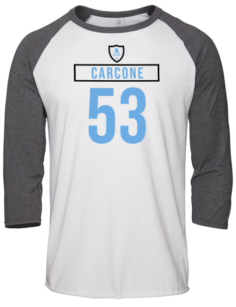 Home Jersey michael carcone Unisex Premium Three-Quarter Raglan T-Shirt | Swagsta
