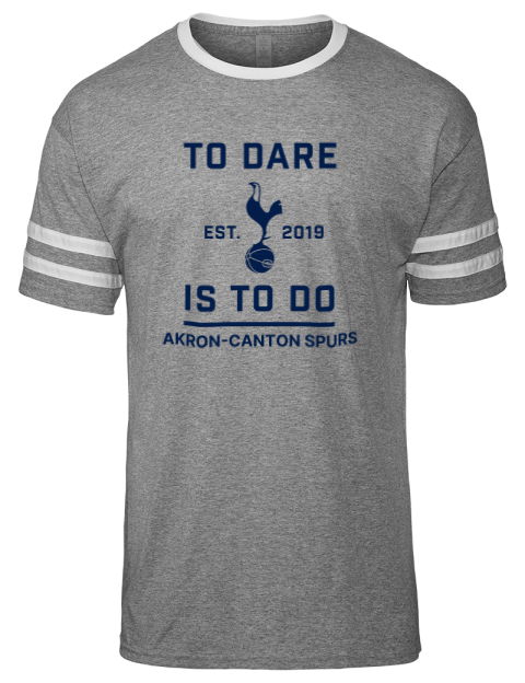 To Dare Akron Canton Spurs Men's Tri-Blend T-Shirt | Swagsta