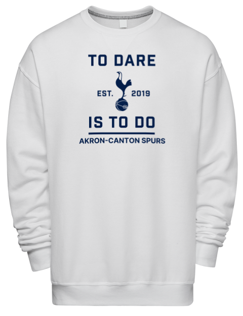 To Dare Akron Canton Spurs Premium Unisex Crewneck Sweatshirt | Swagsta