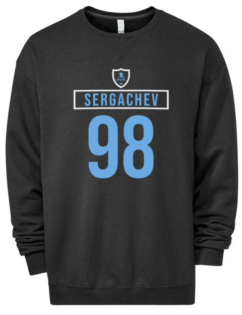 Away Jersey mikhail sergachev Premium Unisex Crewneck Sweatshirt | Swagsta