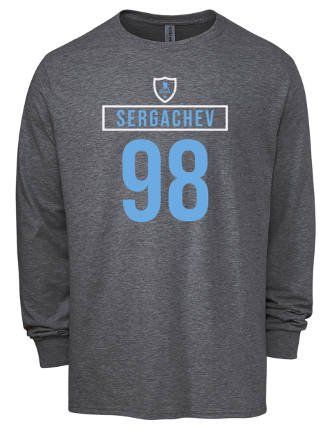 Away Jersey mikhail sergachev Men's Premium Blend Long Sleeve-T-Shirt | Swagsta