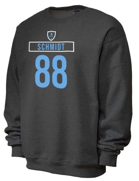 Away Jersey nate schmidt Unisex Crewneck Sweatshirt | Swagsta