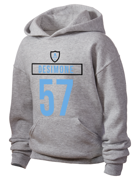 Home Jersey nick desimone Youth Hooded Sweatshirt | Swagsta