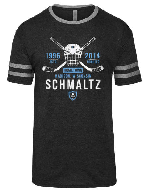 Heritage nick schmaltz Men's Tri-Blend T-Shirt | Swagsta